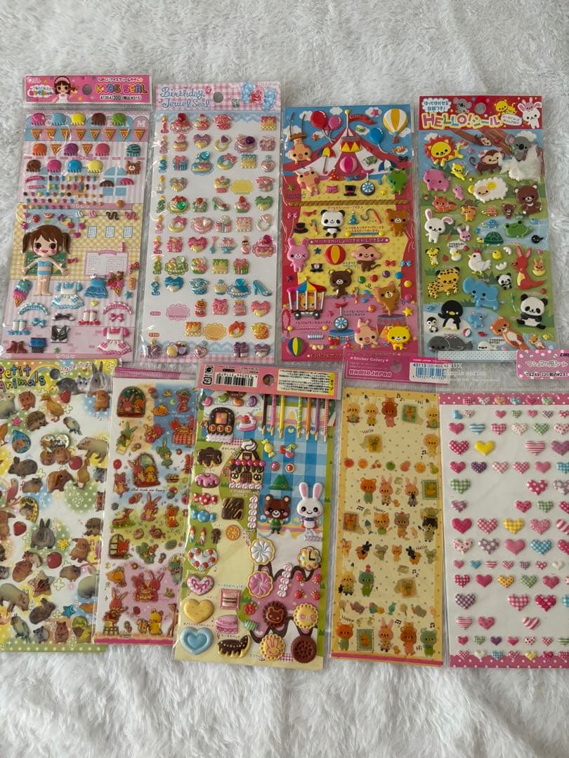 平成シール 平成レトロ 平成女児 シール キャラクター 当時物