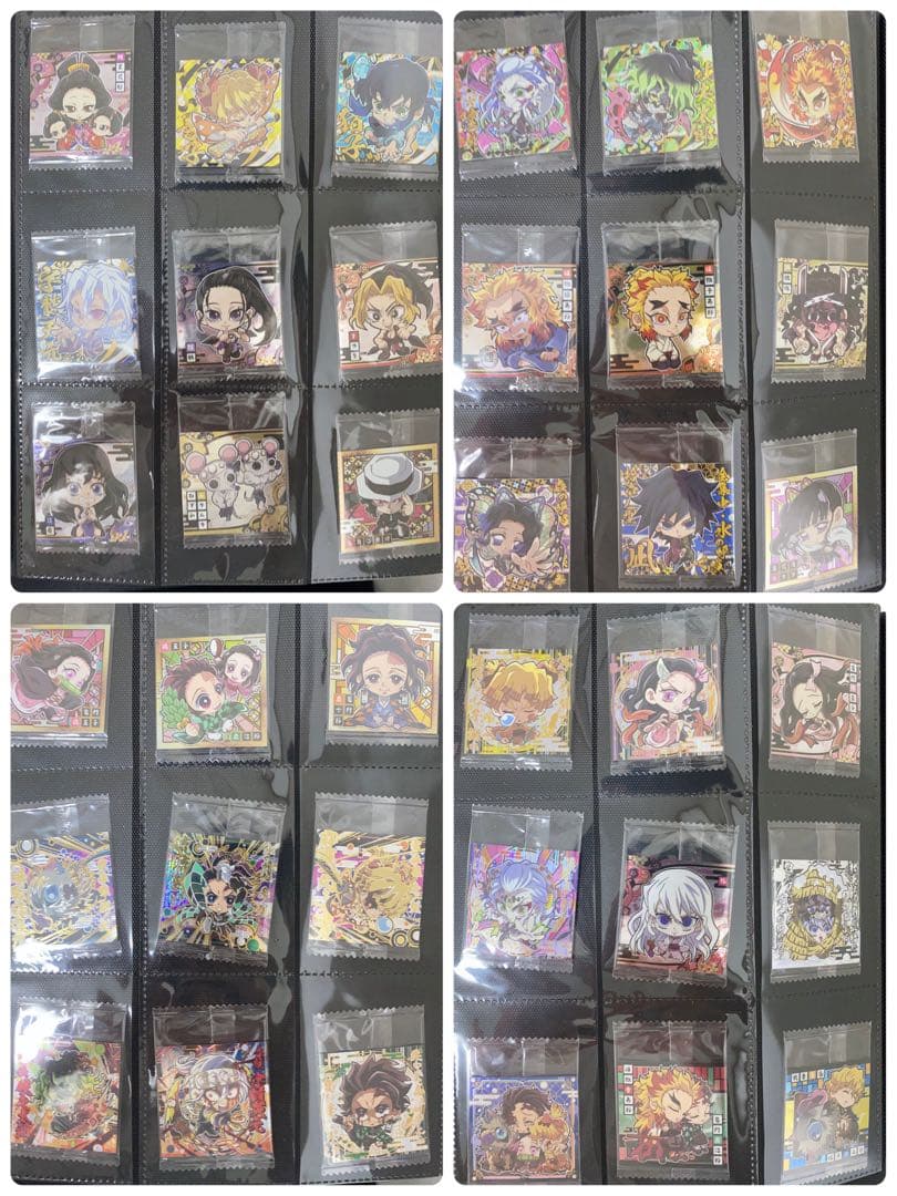 鬼滅の刃ディフォルメシール 其の壱～十 コンプ