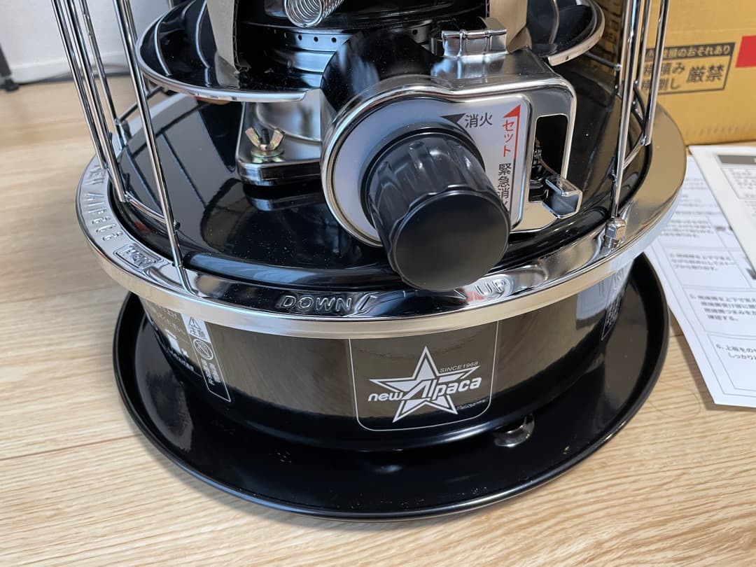アルパカ 専用 NEW アルパカストーブ コンパクト 黒 ブラック 専用
