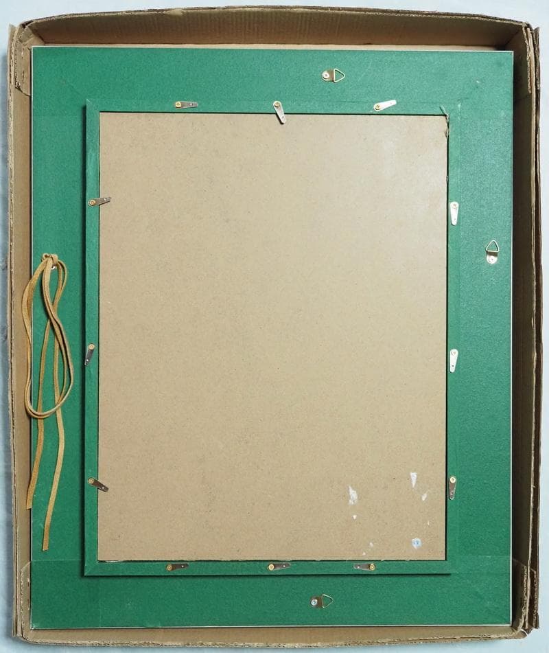 【値下げ】 人物画　油絵　金子国義　F6　額付き　手描き　肉筆