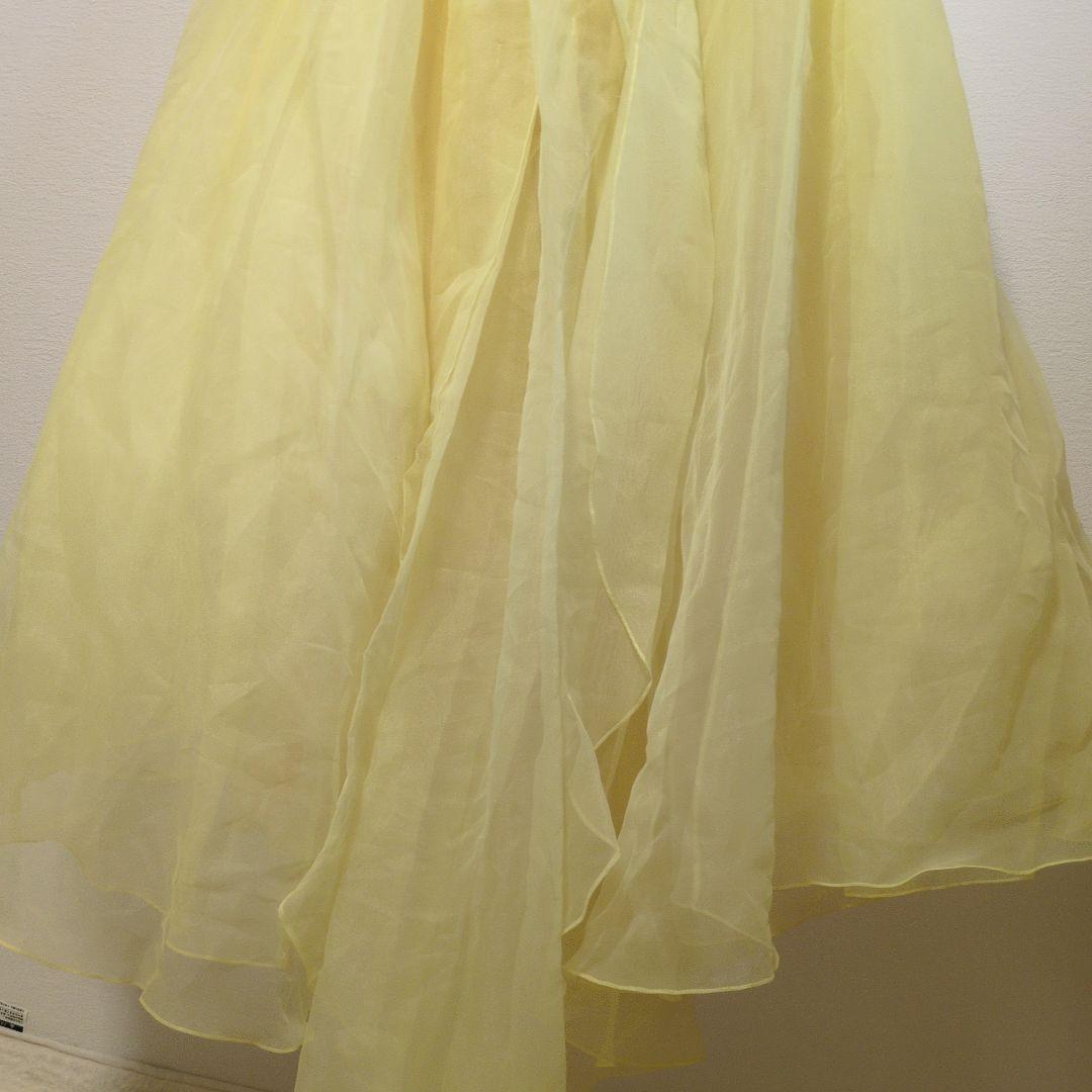 【Dress Block】カラードレス イエロー 9号ステージ衣装 ウエディング