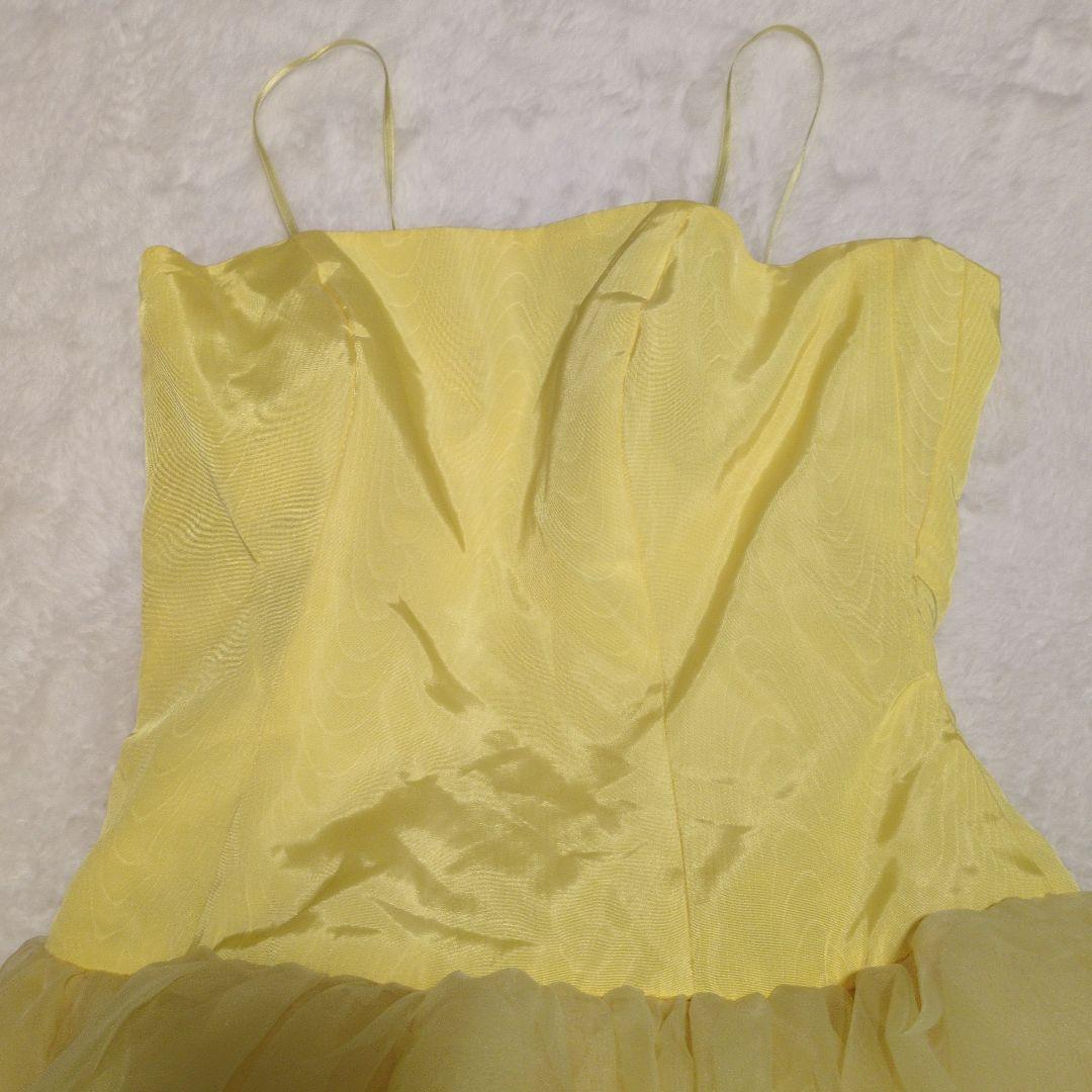 【Dress Block】カラードレス イエロー 9号ステージ衣装 ウエディング