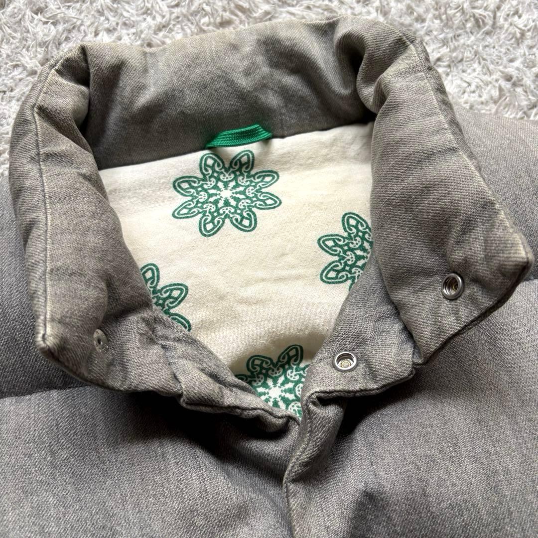 ★麻混★ TOKYO HEMP CONNECTION デニム ダウン ベスト