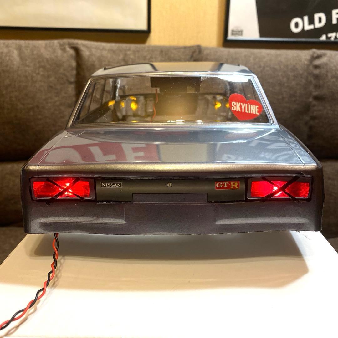 未走行　ABCホビー　ハコスカGT-R 4ドアボディ　電飾付き　セット販売可