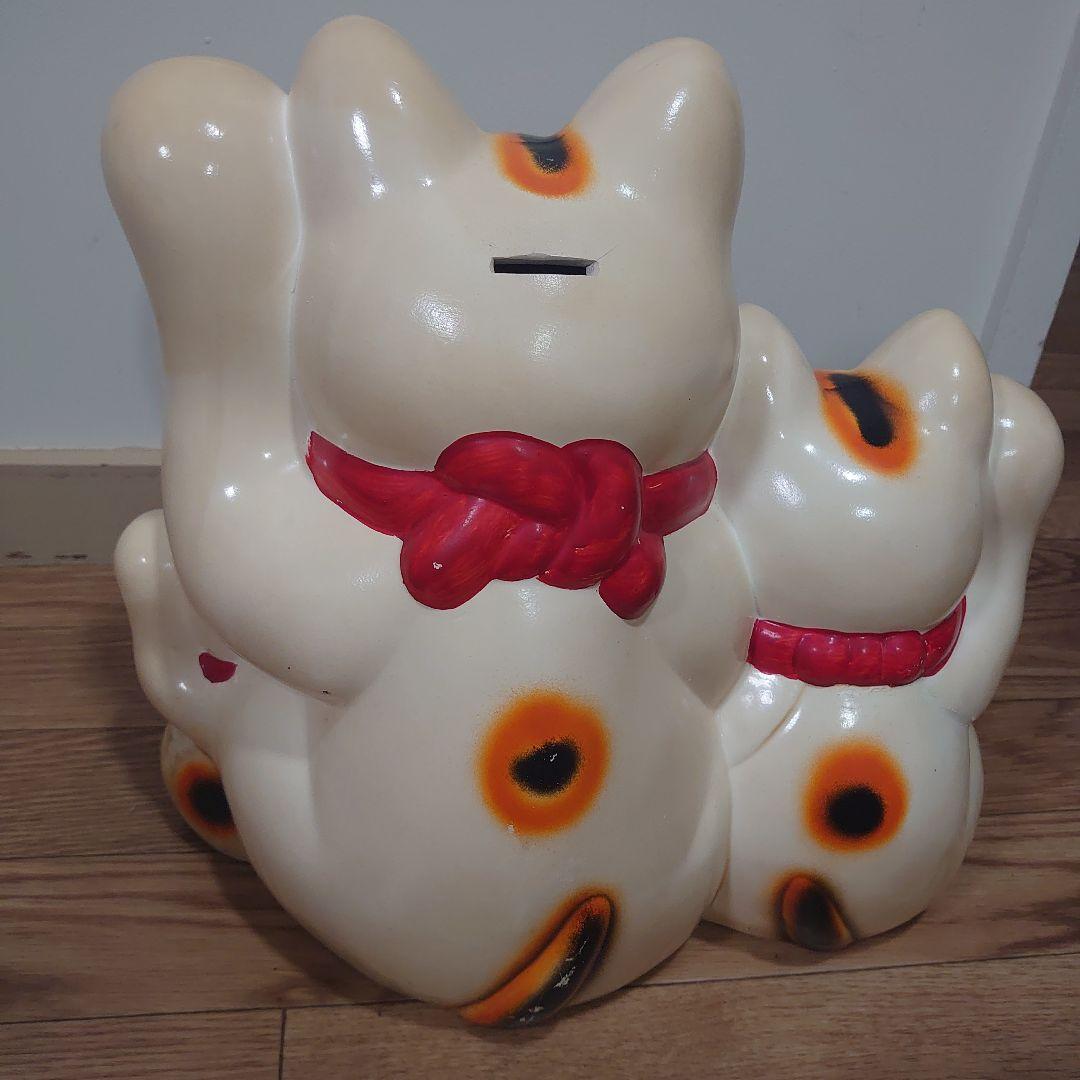 招き猫　昭和レトロ