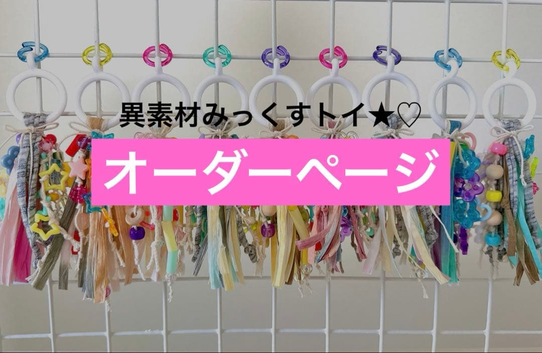 インコ フォージングトイ 輪投げセット バルサ スタンドパーチ バードトイ