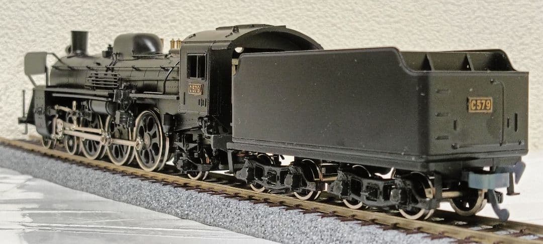 HOゲージ 天賞堂アダチ Ｃ57門デフ蒸気機関車、メンテナンス済