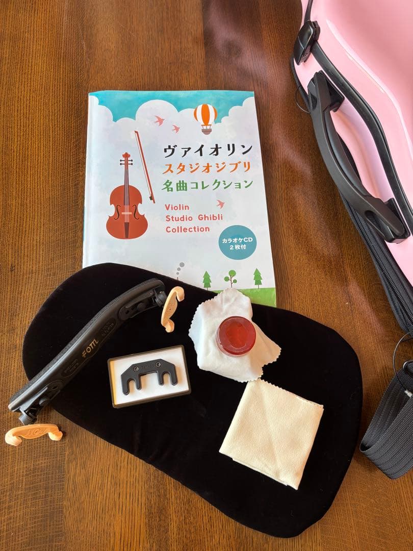 Fiumebianca バイオリンケースとBella Armonia バイオリン