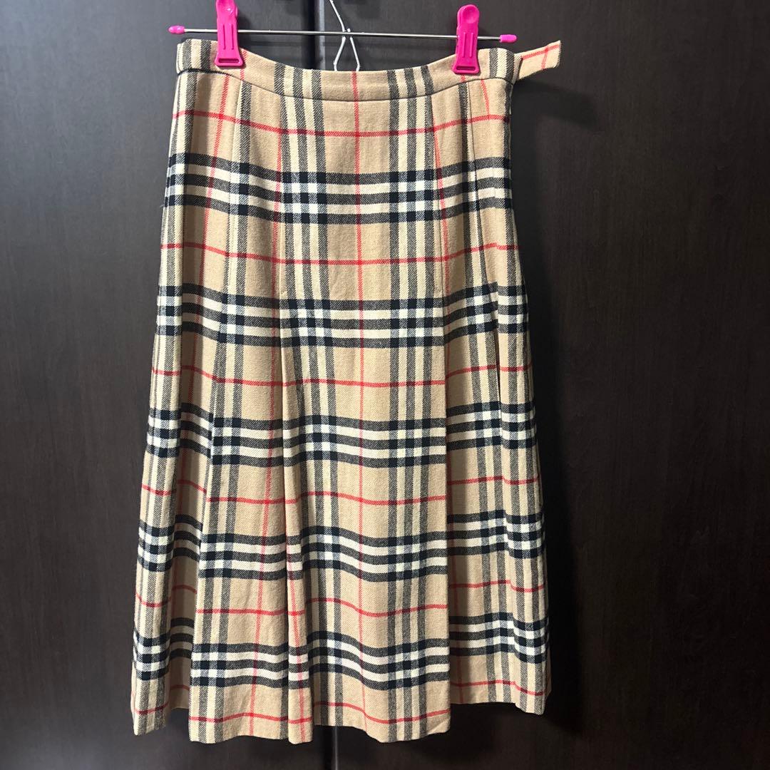 オールドバーバリー　チェックスカート