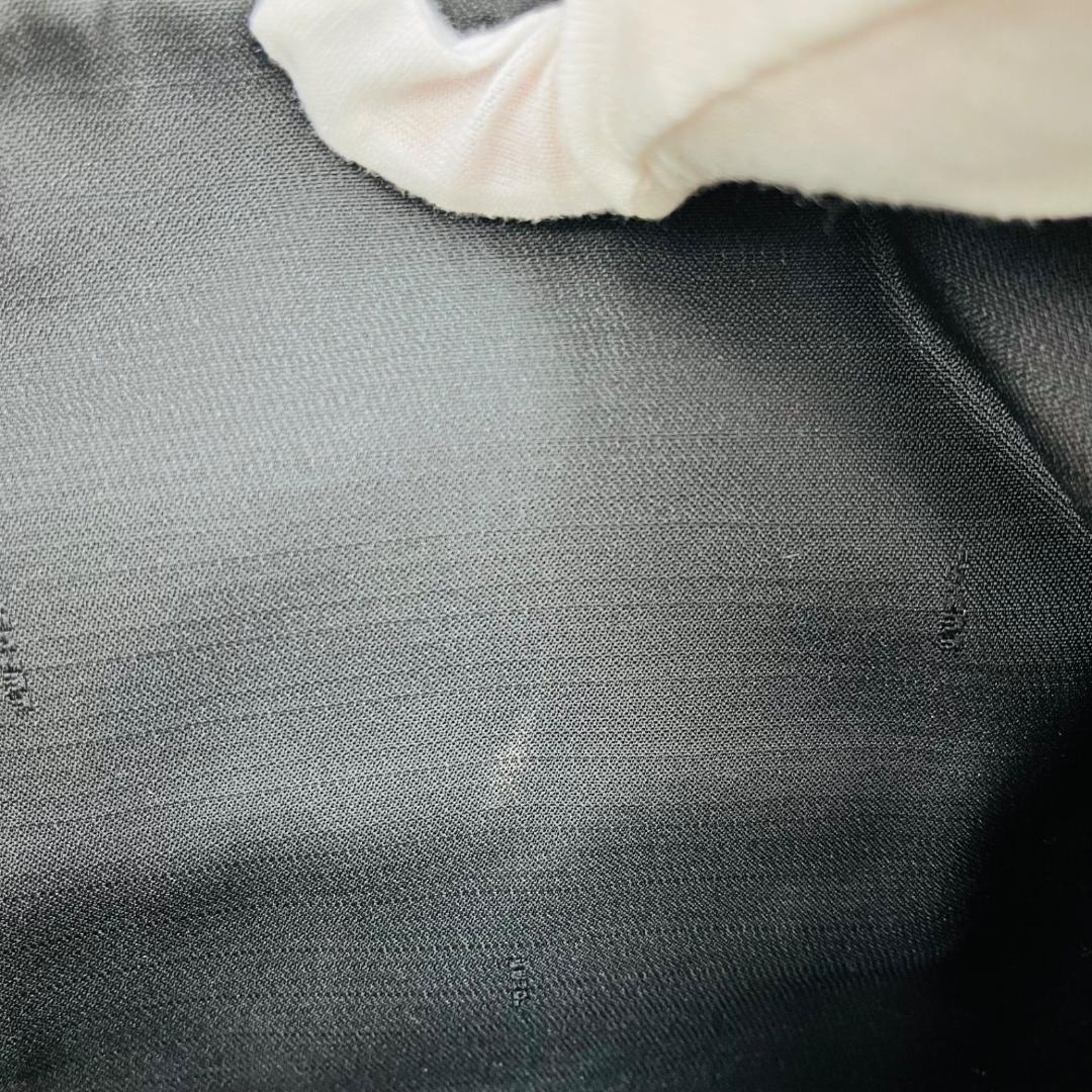 FENDI フェンディ ハンドバッグ 鍵付き 南京錠 レザー 黒 ブラック