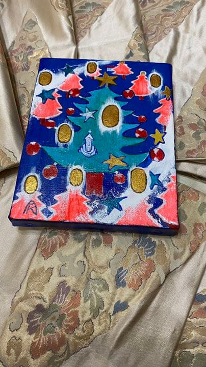 【アクリル画】商品名 小判伝説15天からの贈り物3　新品