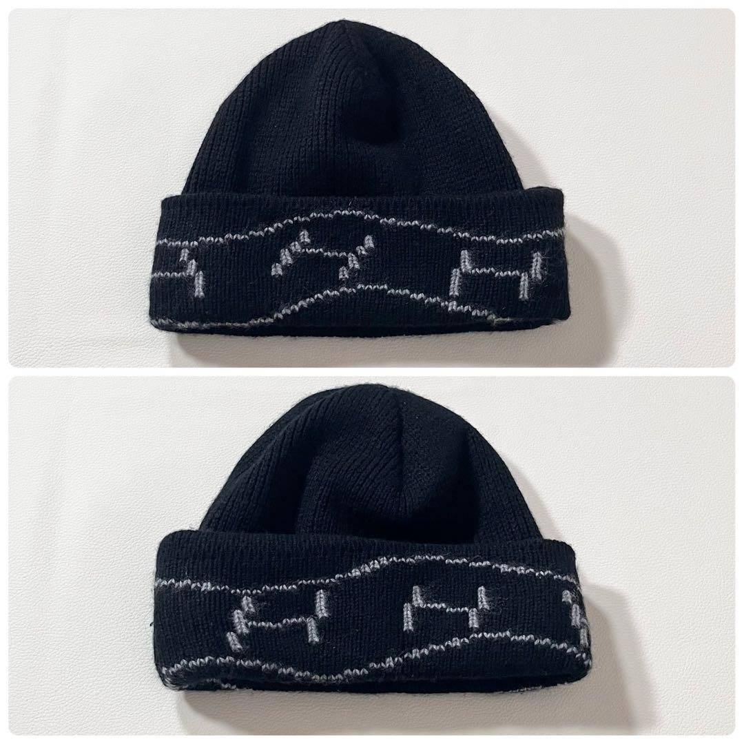 美品】エルメス カシミヤ100%ニット帽×手袋 2点セット H柄 マルジェラ期