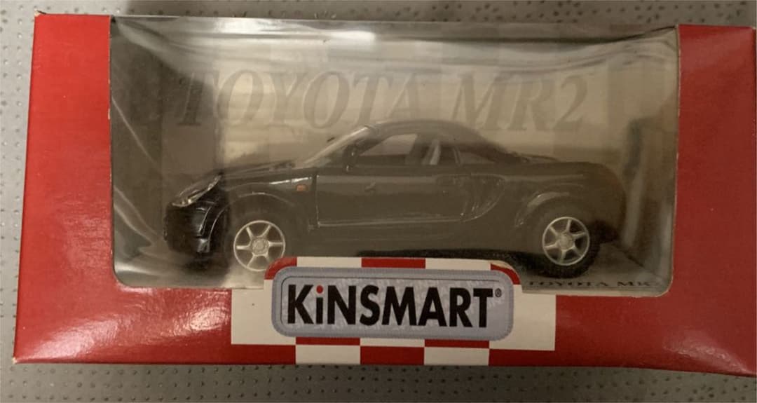 6 台セット　kinsmart製ミニカー1/32 トヨタMRS