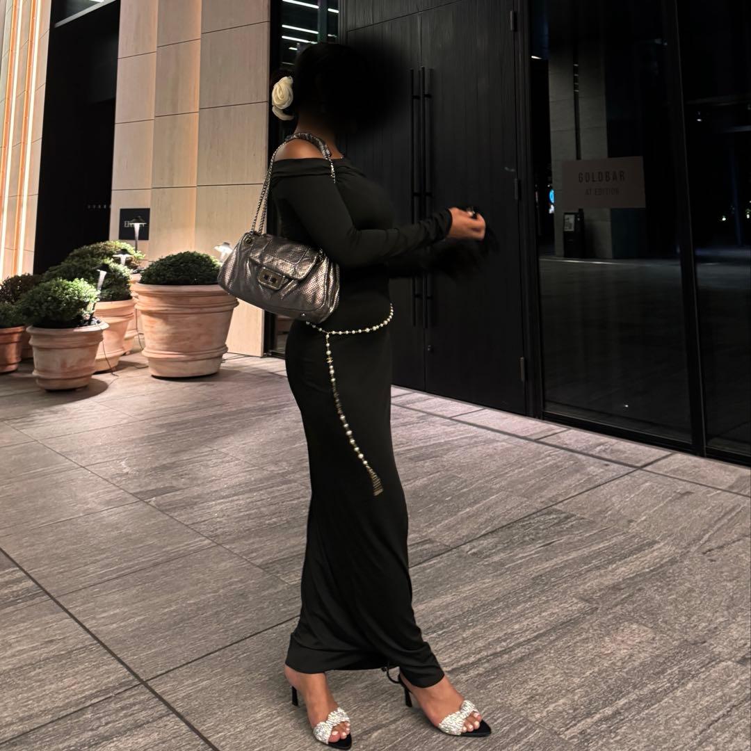 茶*様 Chanel Silver ヴィンテージバッグ