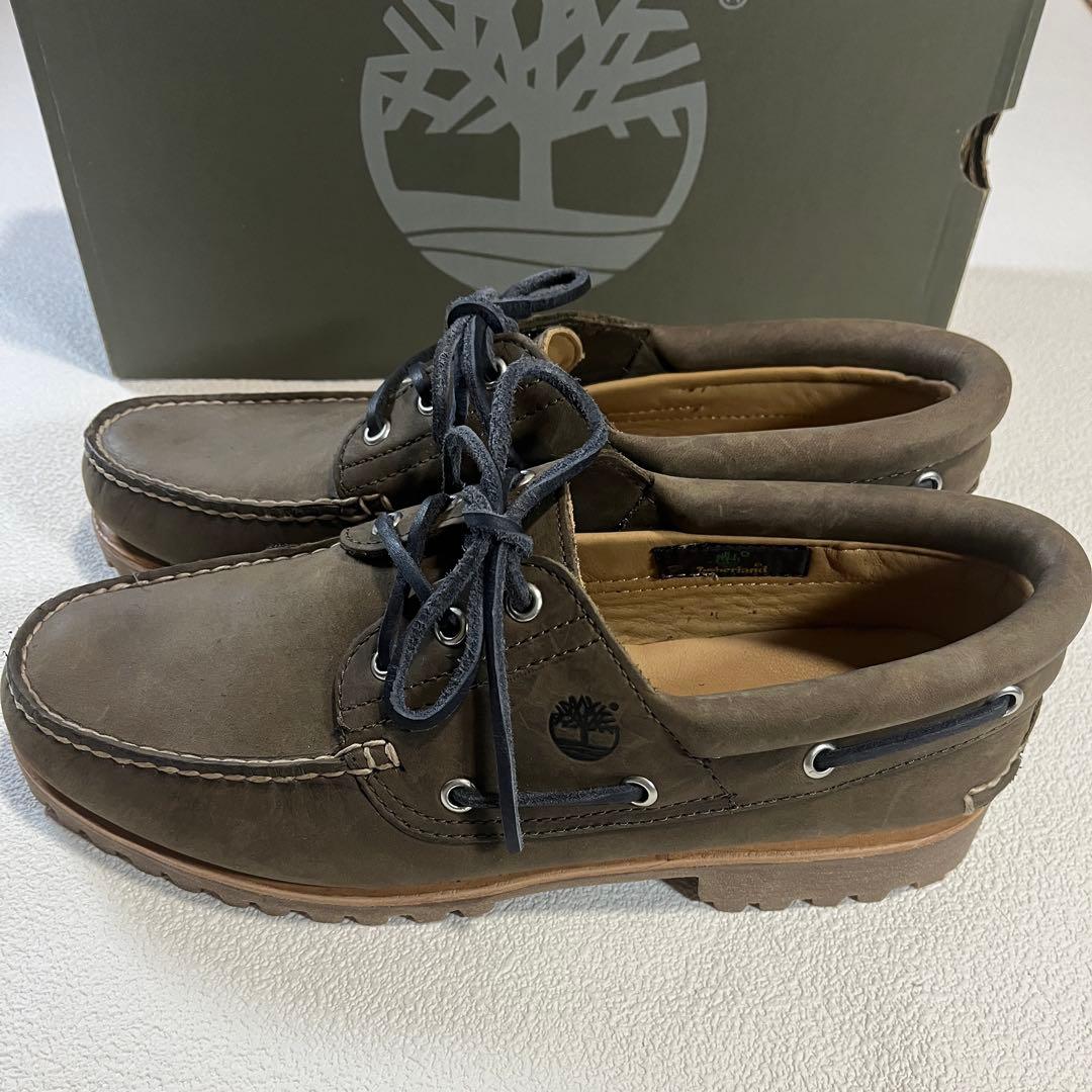Timberland 3EYE デッキシューズ　モカシン ブラウン　ボート