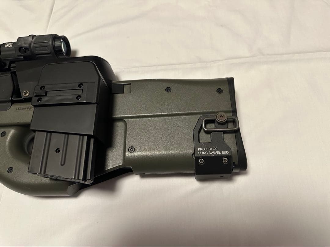 【カスタム済】東京マルイ P90 電動ガン エアガン ミリタリー　攻殻機動隊風