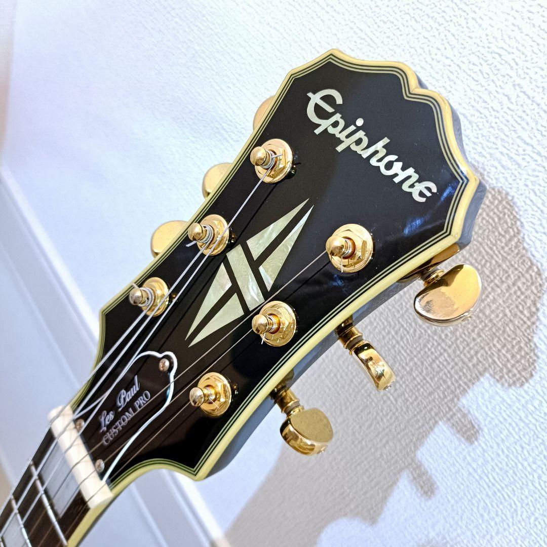 メンテ済｜Epiphone Les Paul CUSTOM PRO ブラック