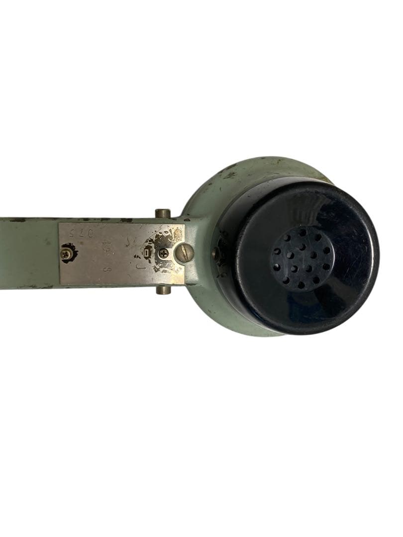 試験用送受器　電話器　レトロ　昭和アンティーク受話器