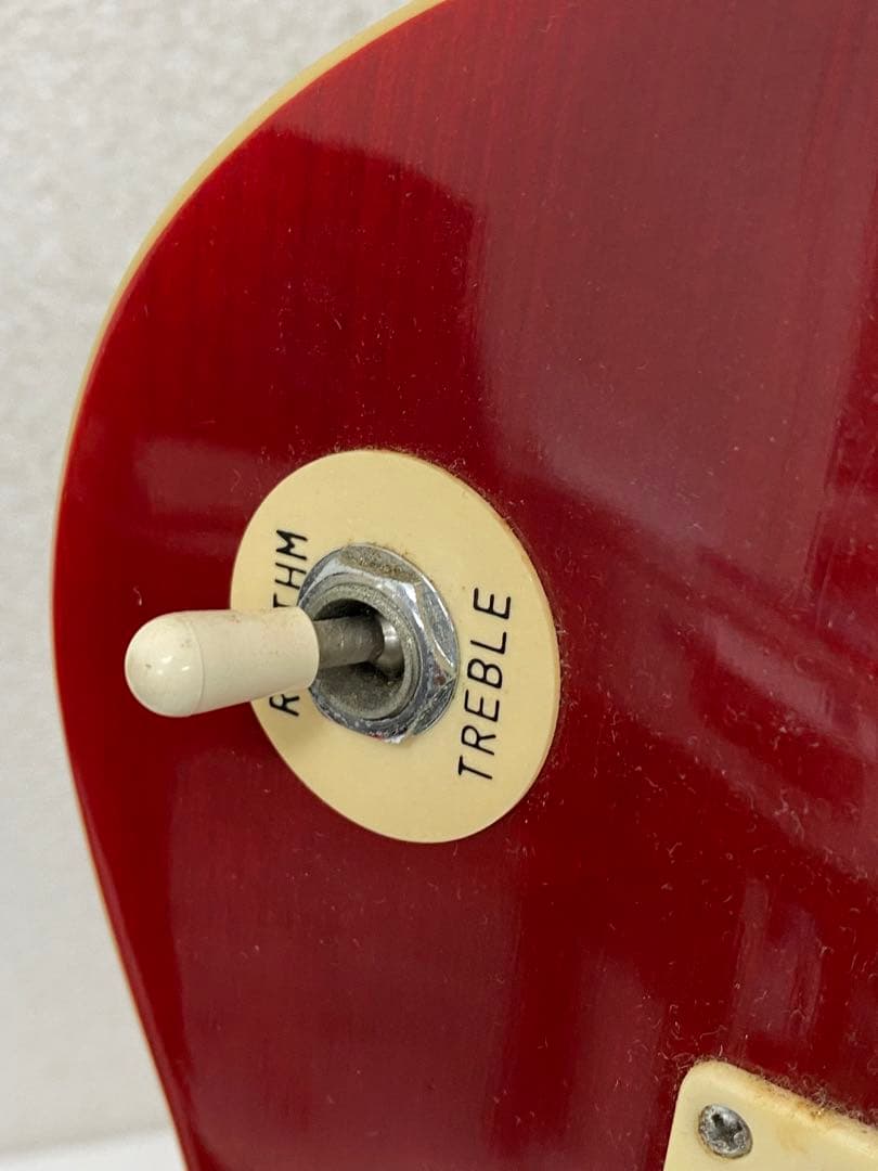 3-1759 Tomson/エレキギター/レスポールタイプ/赤茶色系