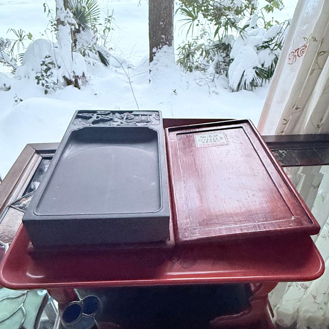 2245様感謝‼️不世出‼️旧家蔵出書の極み『松と芭蕉陽刻天然