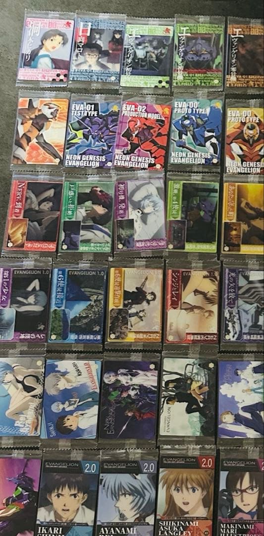 【未開封】エヴァンゲリオン ウエハース