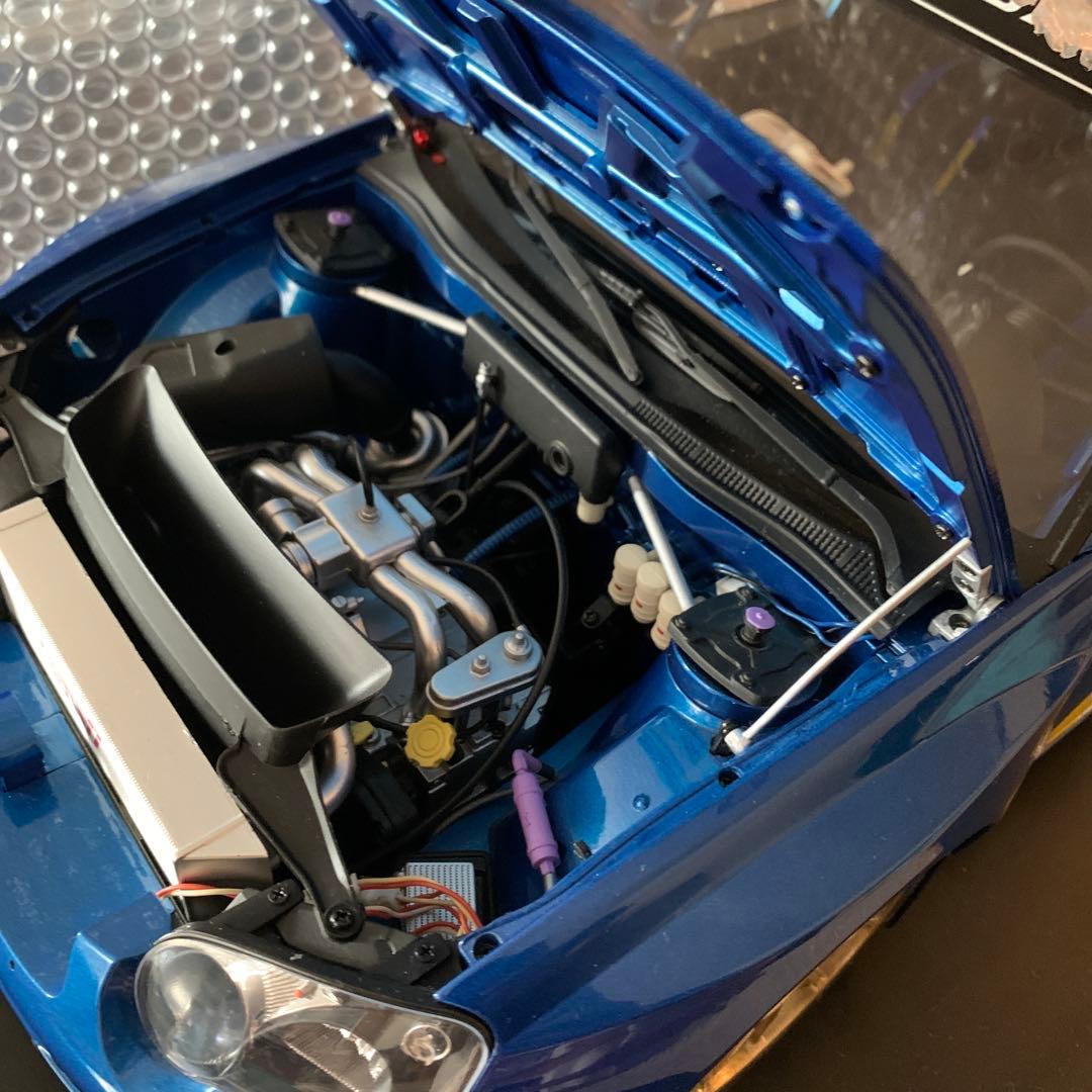 た*か様 アシェット　スバルインプレッサをつくる　完成品　ギミック動作確認済み