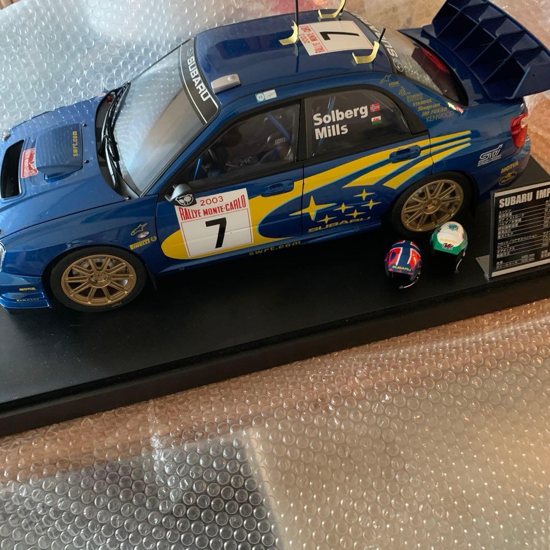 た*か様 アシェット　スバルインプレッサをつくる　完成品　ギミック動作確認済み