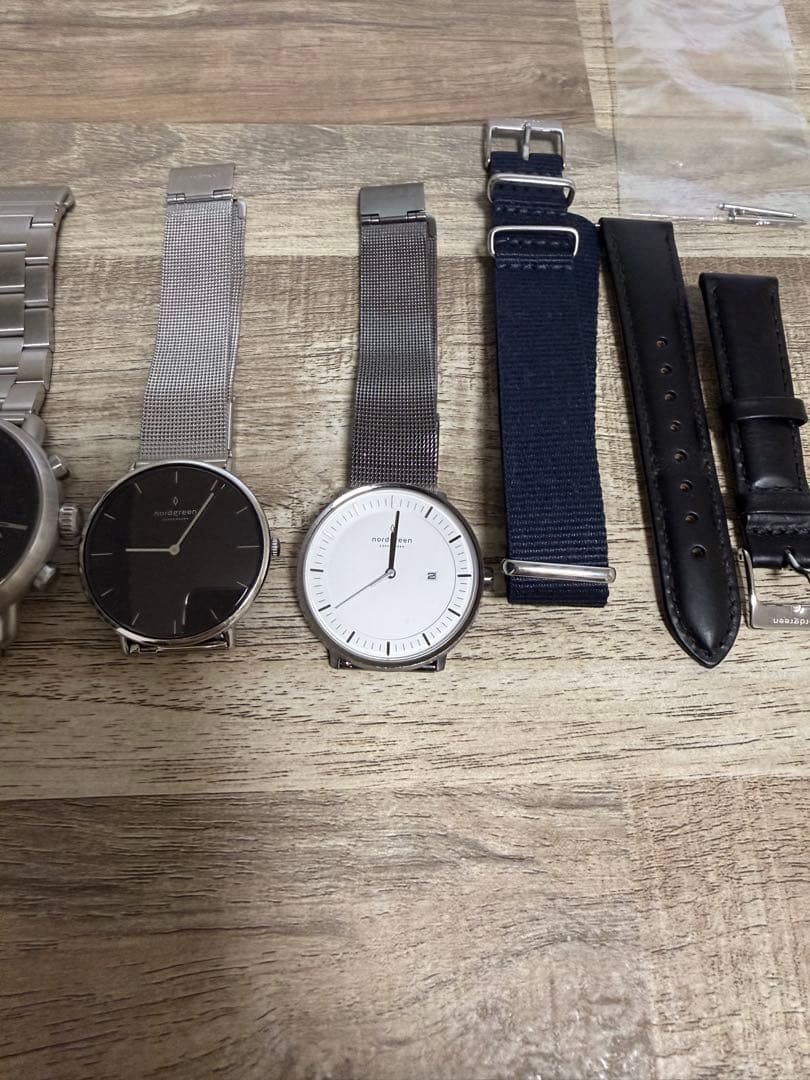 腕時計4本セット(Nord green)