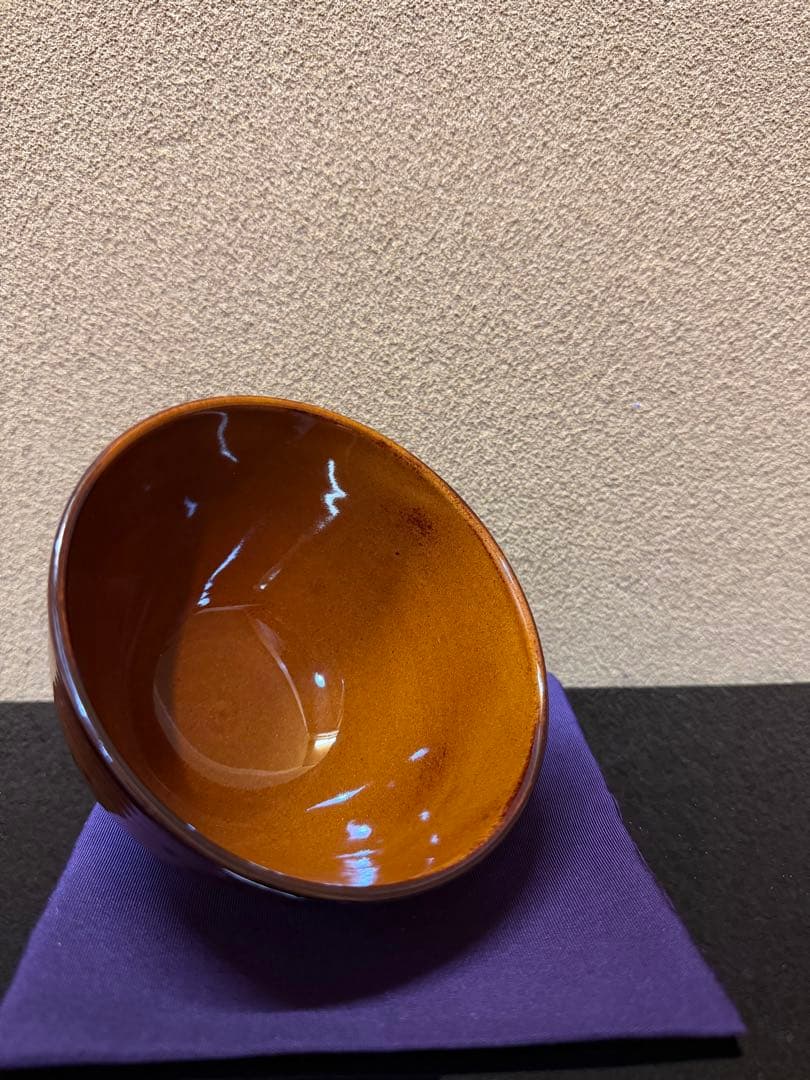 十一代大樋長左衛門（年雄） 大樋茶碗 ドット柄 共箱