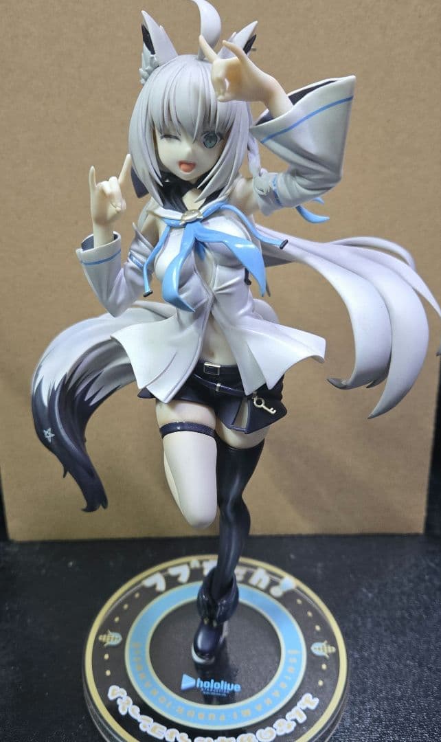 白上フブキ 1/7スケールフィギュア 2019年 ルミナスボックス - メルカリ