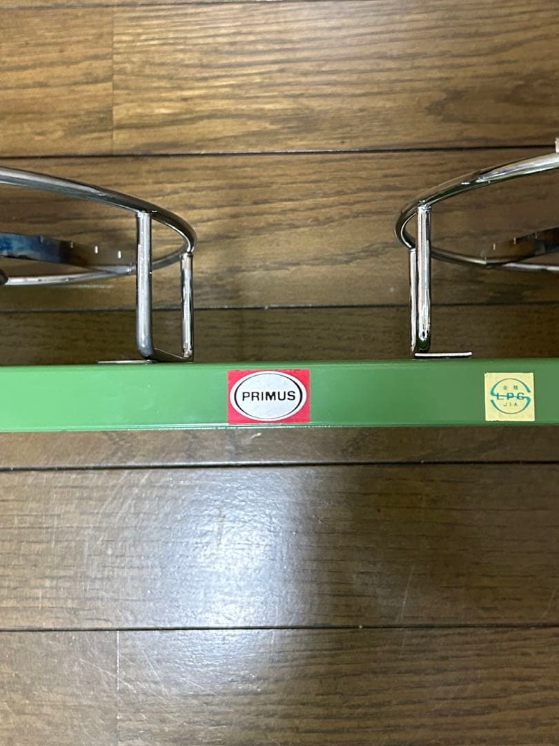 イワタニ プリムス ツーバーナーコンロ　P-2CA ＆ 専用グリル&OD缶2缶付