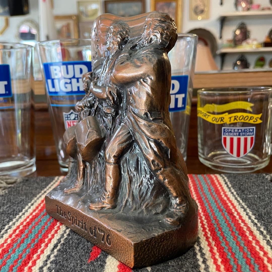 希少品！70's アメリカアンティーク　独立記念貯金箱　USA製ヴィンテージ雑貨