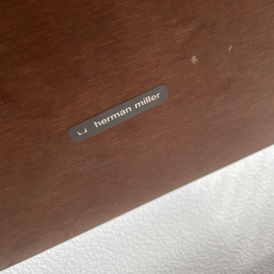 herman miller ダイニングテーブル 正方形 ホワイト