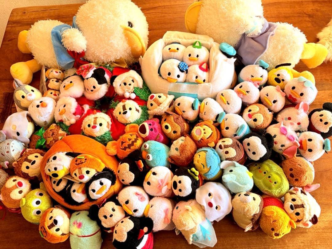 ディズニーツムツムぬいぐるみ66体＋ぬいぐるみまとめ売り