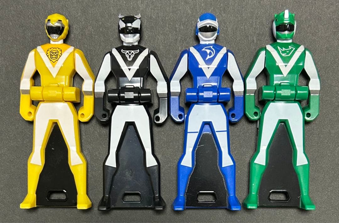 □ レンジャーキー 超獣戦隊ライブマン 5本セット イエローライオン