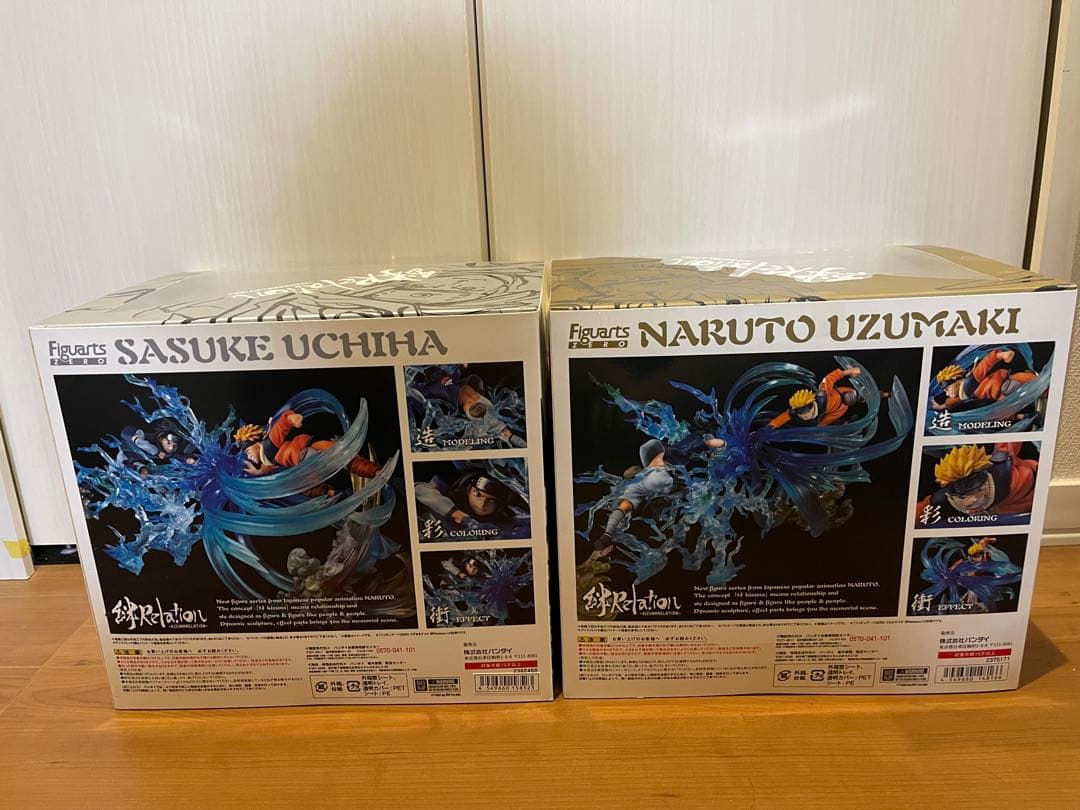 たけパパんゆー フィギュアーツzero ナルト　サスケ　フィギュア