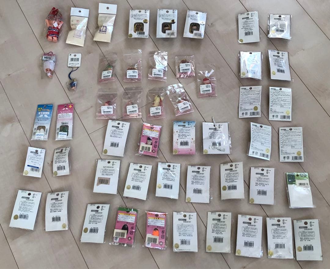 ☆未使用☆ご当地 限定 キューピー ストラップ 50個セット まとめ売り