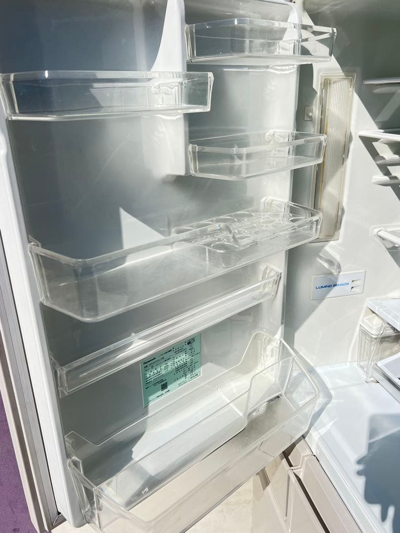 Panasonic 2ドア シルバー ノンフロン冷凍冷蔵NR-E413VL-N