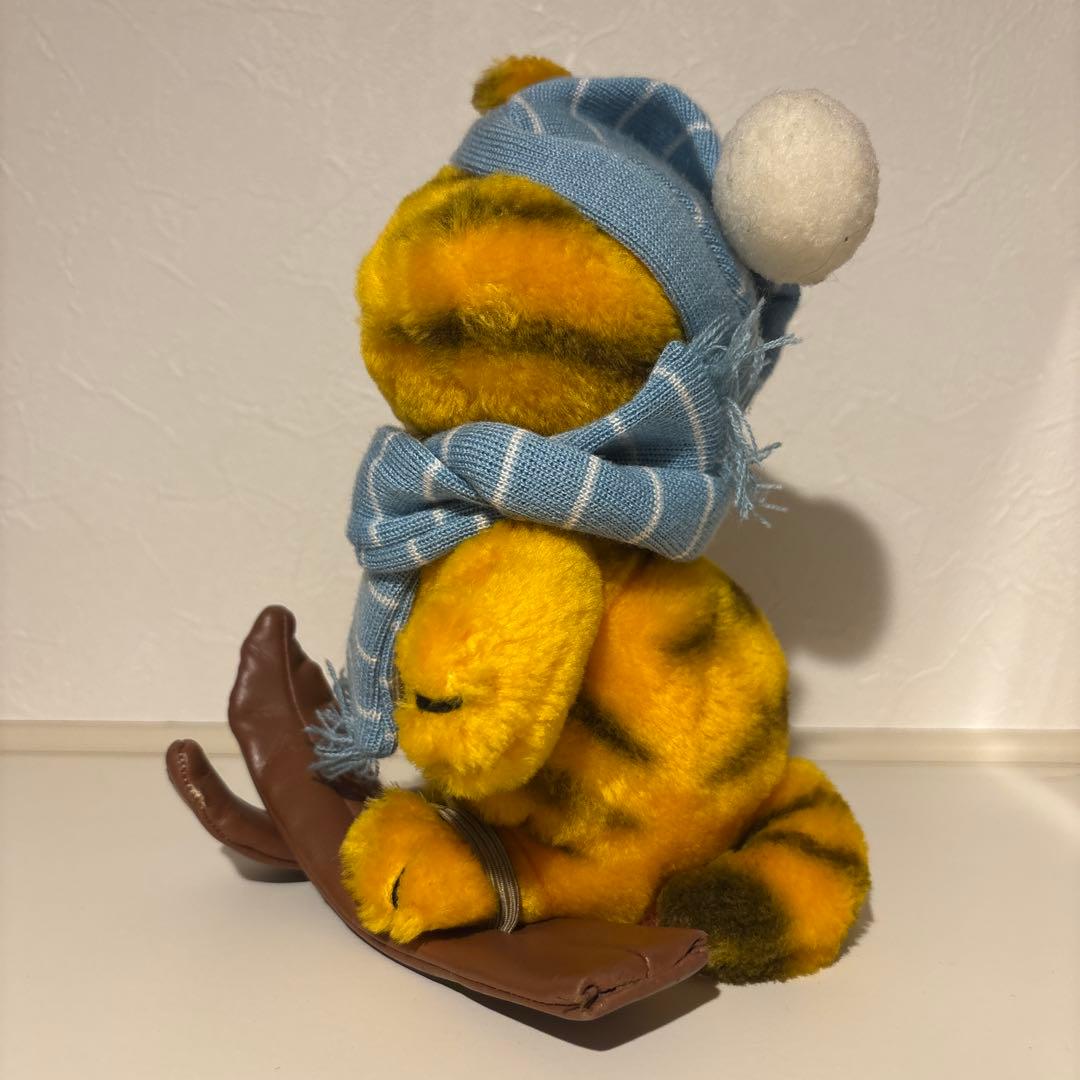 レア USA ヴィンテージ ガーフィールド ぬいぐるみ 1980s スキー