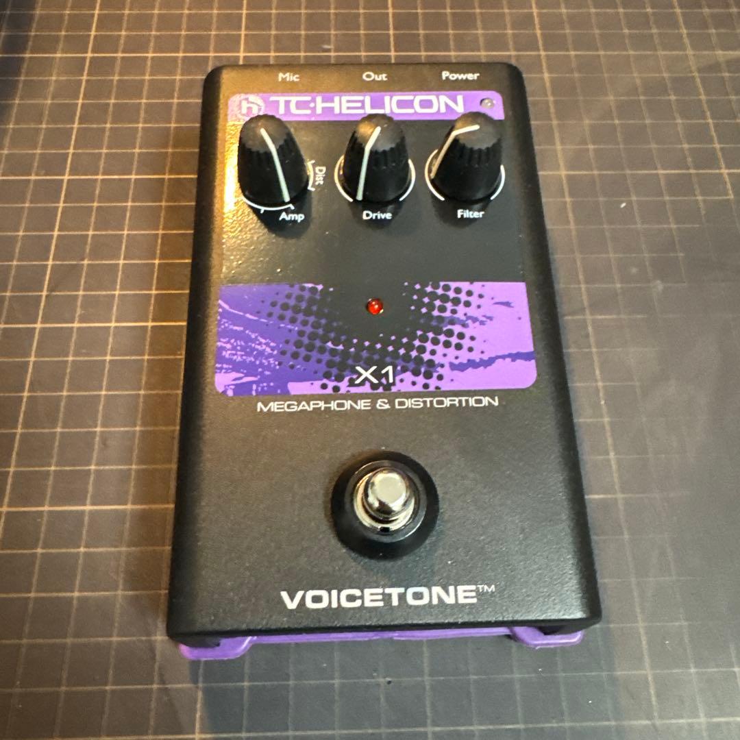 TC-HELICON VOICETONE X1 ボーカルエフェクター