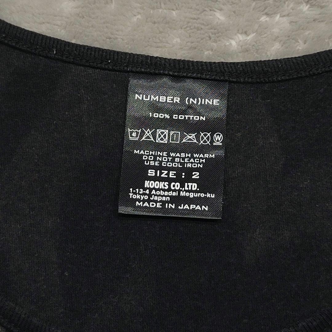 ナンバーナインタンクトップハートトライバル柄2ブラック迷彩カモ