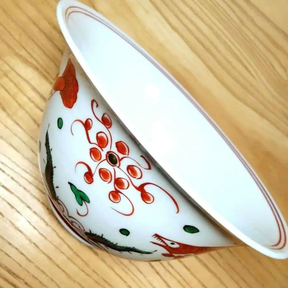 須田菁華 色絵染付魚紋網鉢 須田菁華 色絵染付魚紋