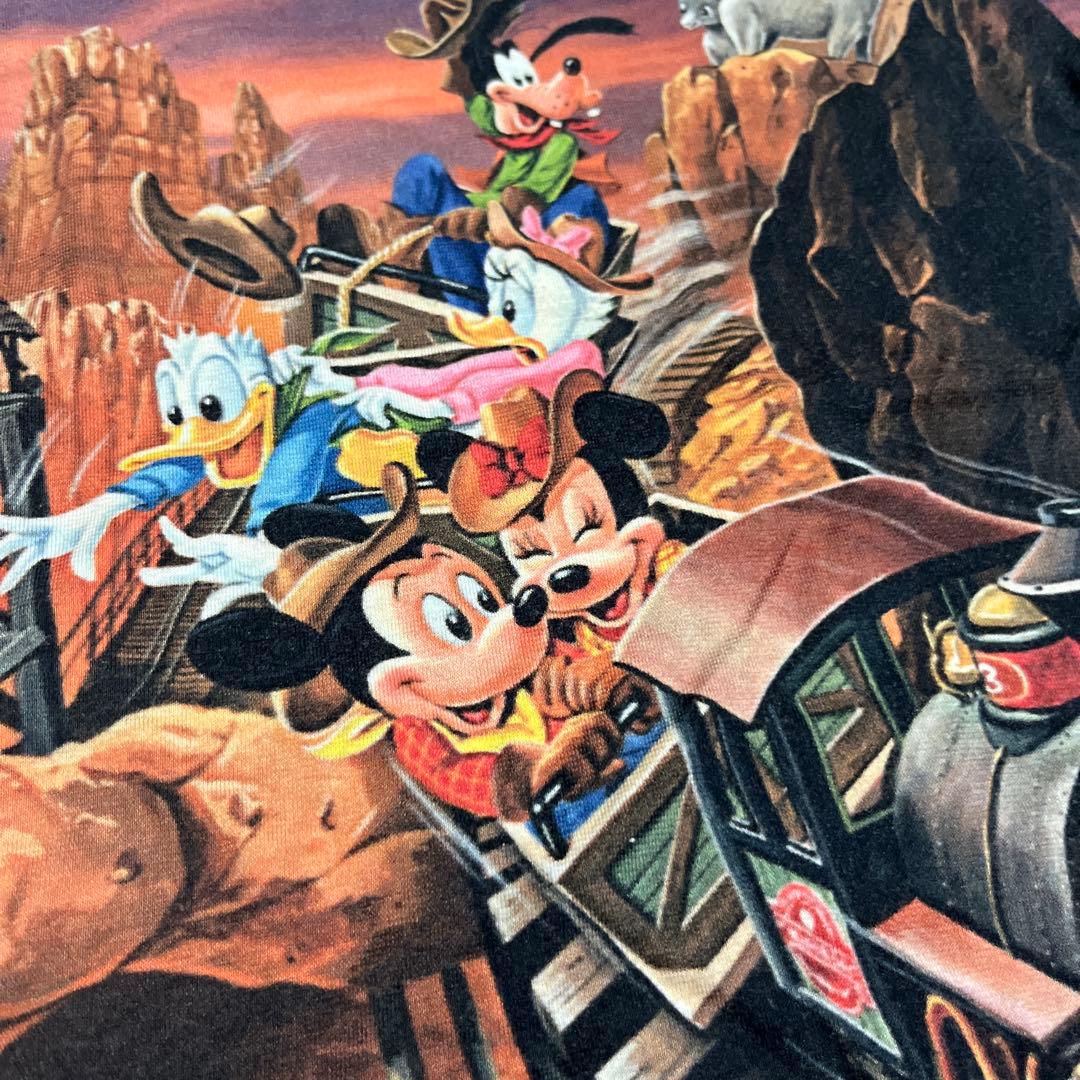 ディズニーランド ビッグサンダーマウンテン Tシャツ 90