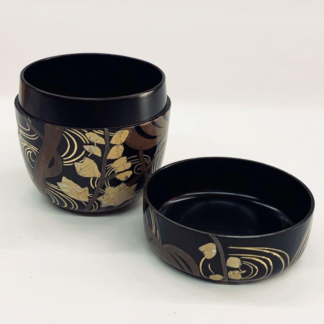 中棗 水葵 蒔絵】田中宗凌 共箱 - メルカリ