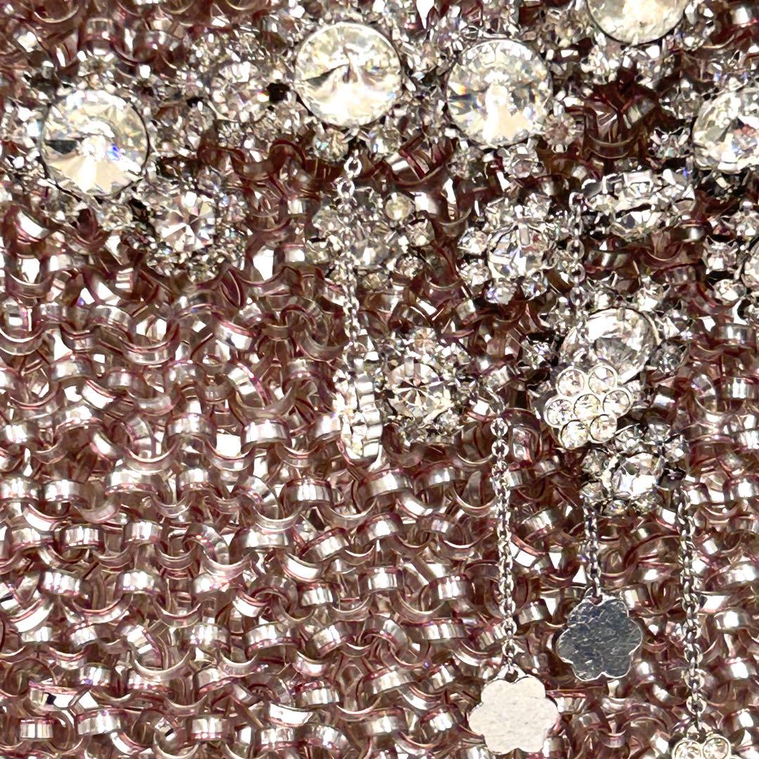 マルちゃん様⭐️【美品】ANTEPRIMA ワイヤーバッグ　ピンクシルバー