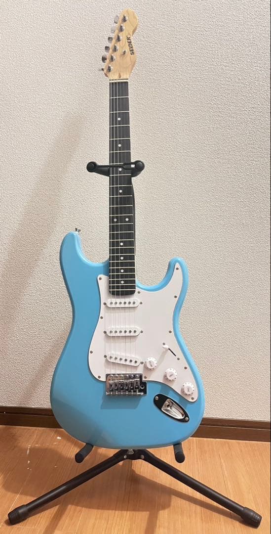 SELDER セルダー エレキギターセット ライトブルー