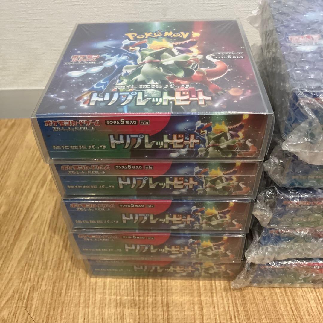 ポケモンカードゲーム　トリプレットビートboxシュリンク付き　10箱