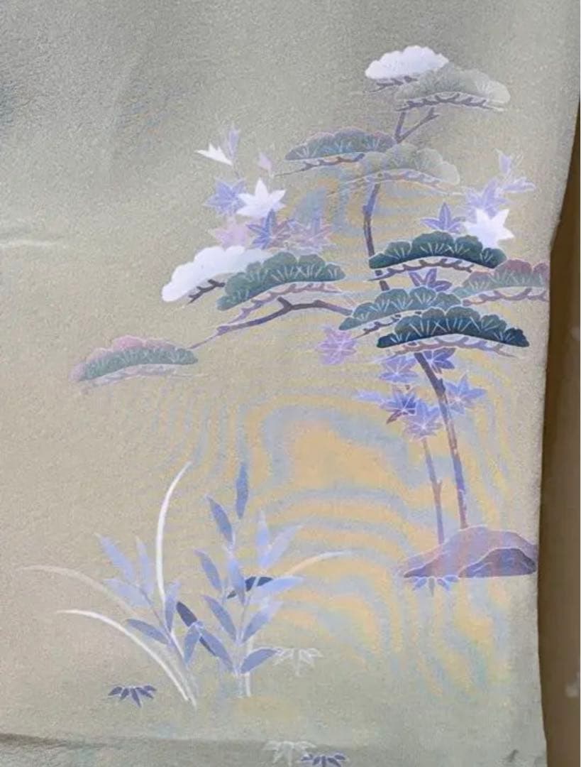 クリスマスローズ様専用 十日町友禅 七五三 卒業式 訪問着 遠田藤舟