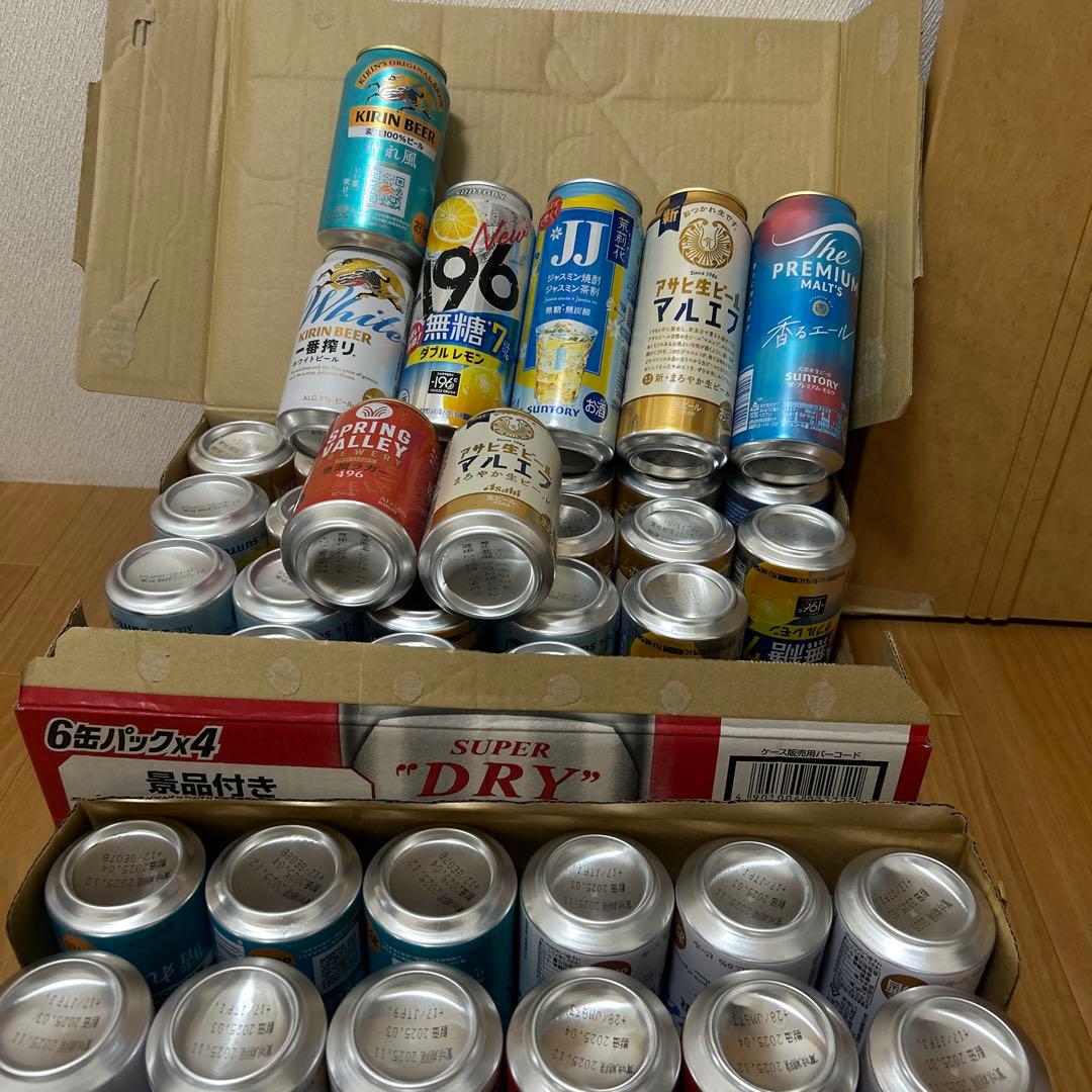 ビール キリン一番搾り アサヒマルエフ サントリー生ビール お酒まとめ