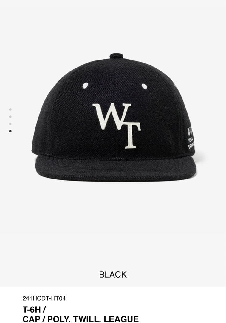 WTAPS T-6H CAP POLY.TWILL.LEAGUE